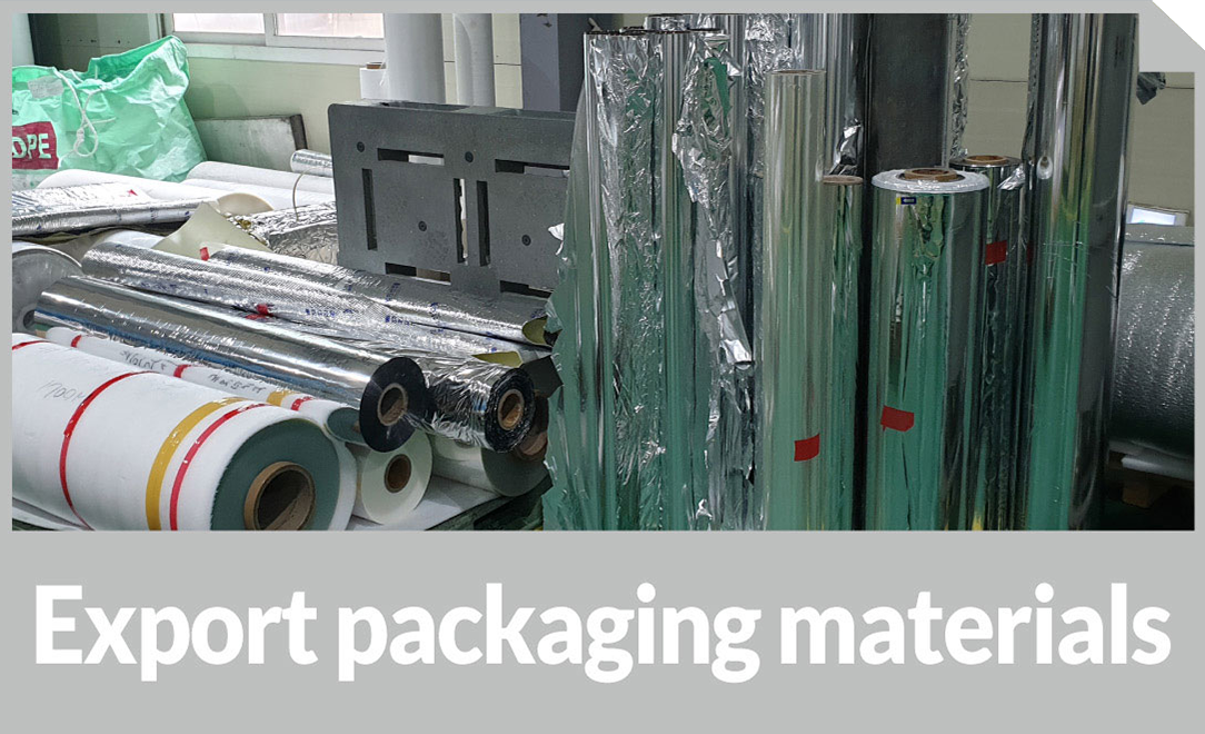 Export packing material